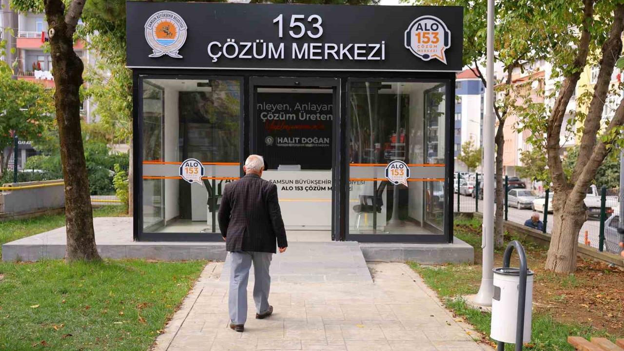 Bafra'da 153 Çözüm Merkezi Açıldı