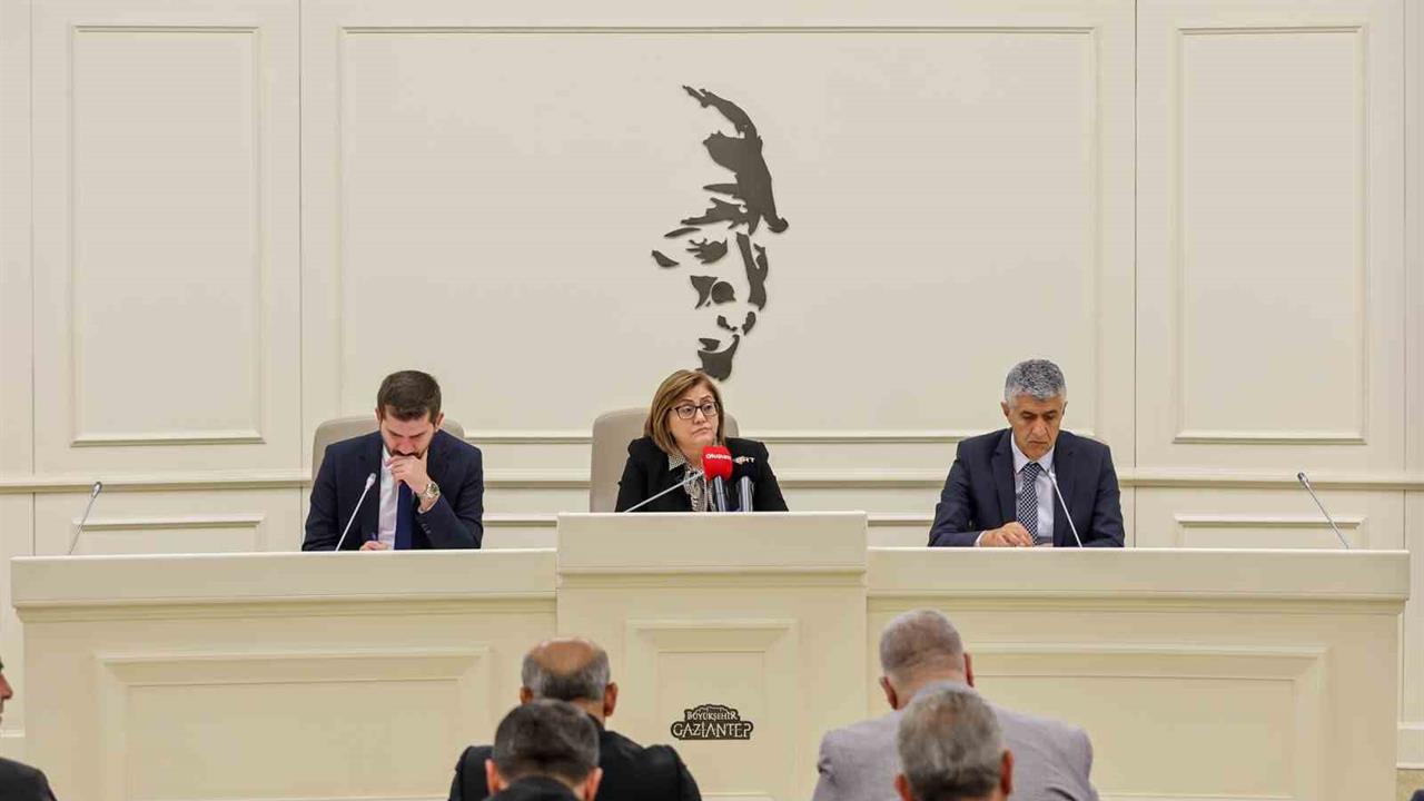 Gaziantep'te Ekim Ayı Meclis Toplantısı Gerçekleşti