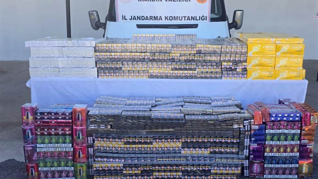 Midyat’ta 2 Milyon Liralık Kaçak Sigara Operasyonu Yapıldı