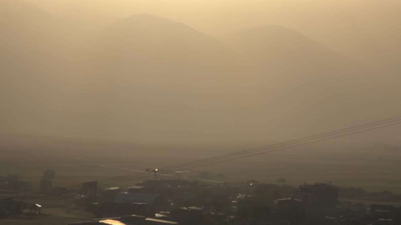 Hakkari'de Toz Bulutu Hayatı Olumsuz Etkiledi
