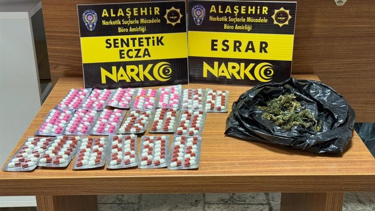 Alaşehir'de Uyuşturucu Operasyonu: 1 Tutuklama