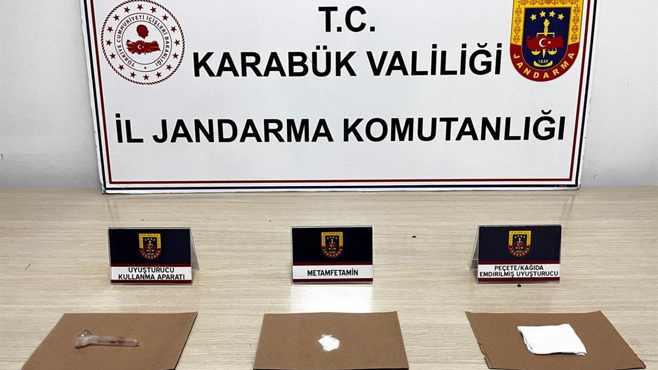 Karabük'te Uyuşturucu Operasyonu: Bir Gözaltı