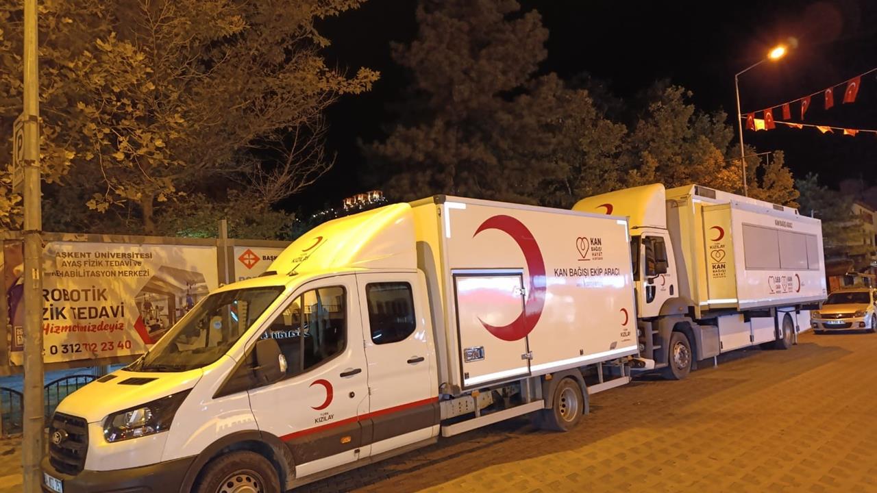 Kızılay, Beypazarı'nda 4 Günlük Kan Bağışı Kampanyası Düzenliyor