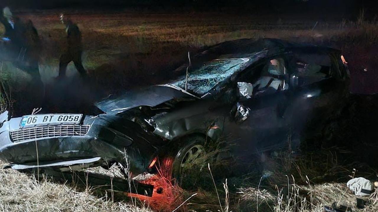 Kars'ta trafik kazası: 1 ölü, 3 yaralı