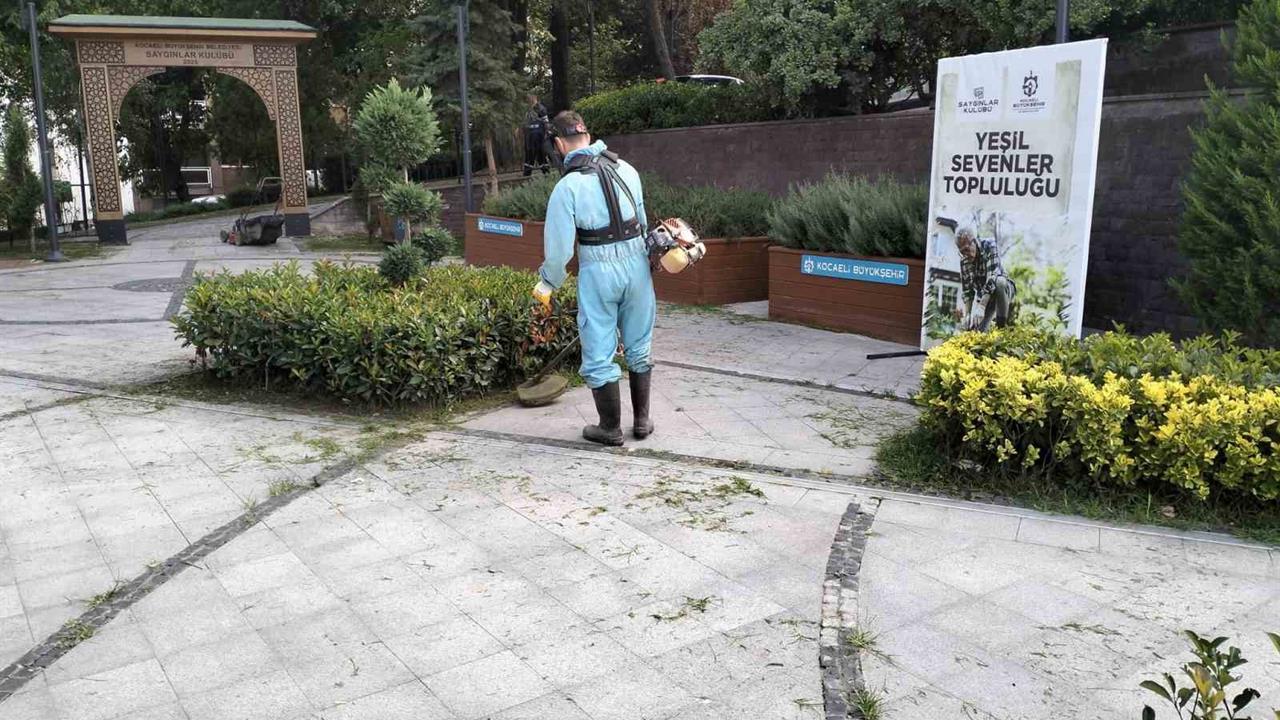 Kocaeli'de Saygınlar Kulübü'nde Bahar Temizliği Yapıldı