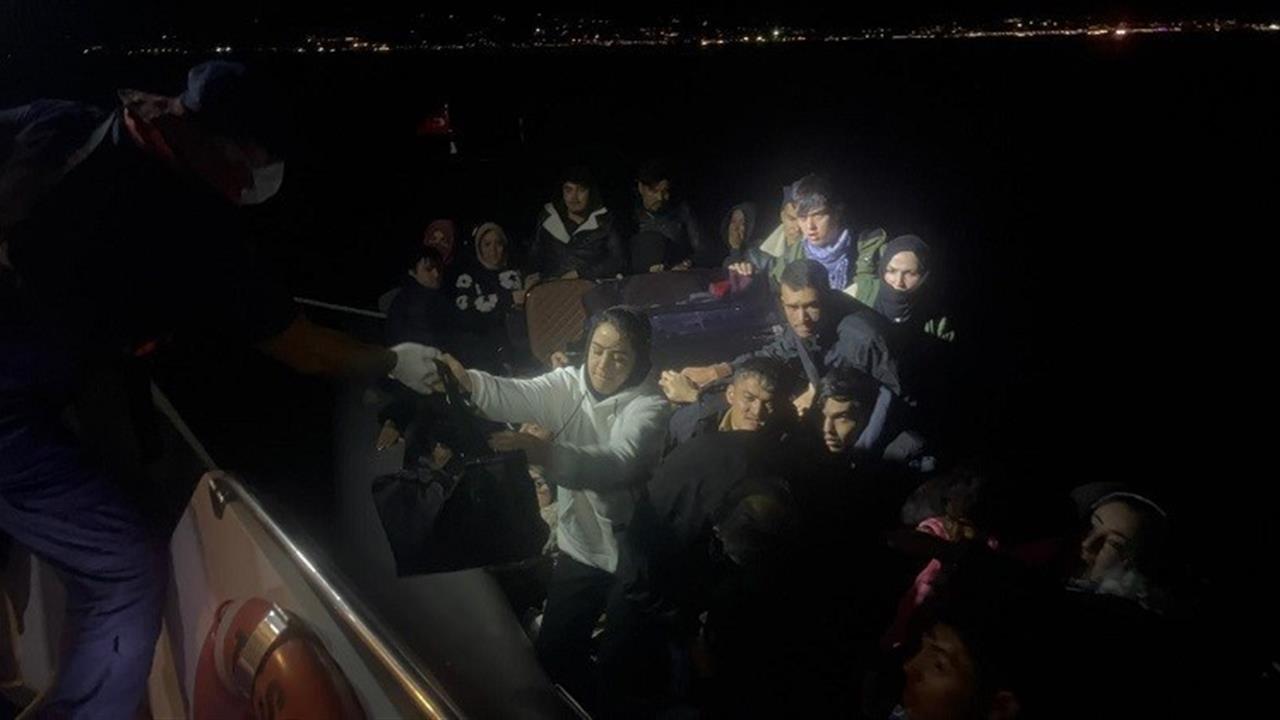 Bodrum'da 43 Düzensiz Göçmen Yakalandı