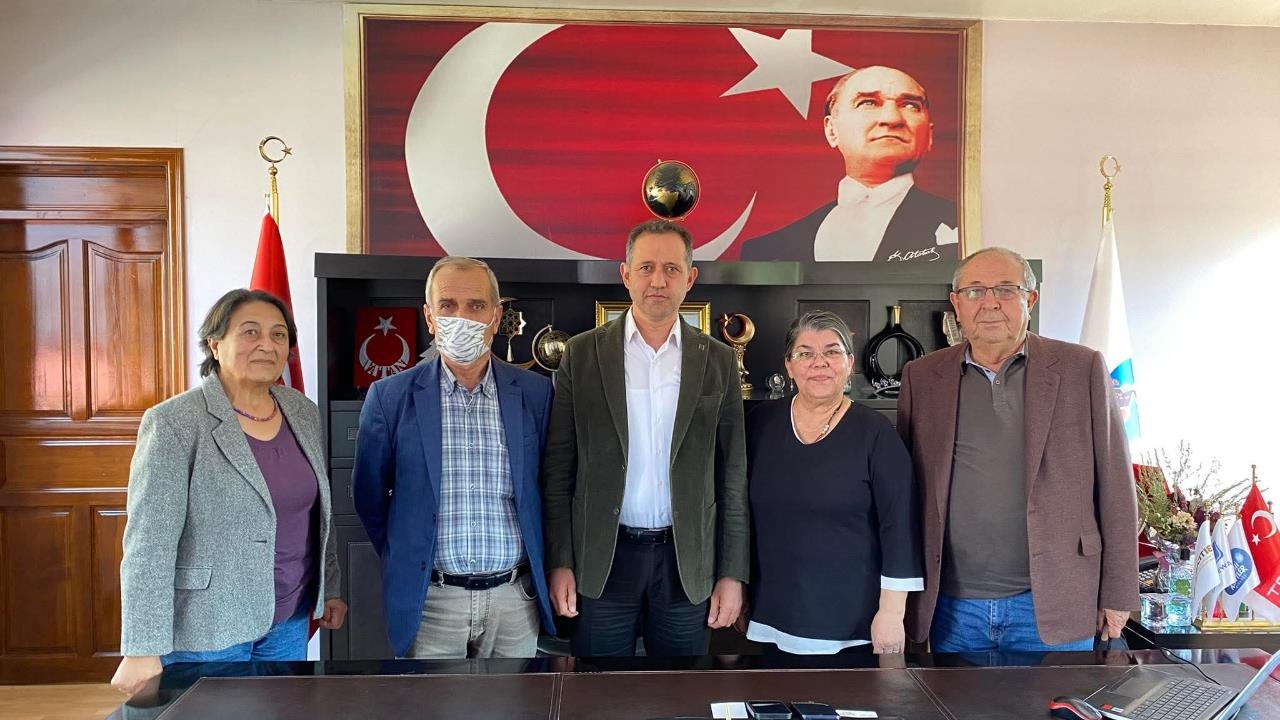 Çamlıyayla'da CHP'li Başkanlardan İade-i Ziyaret Gerçekleşti