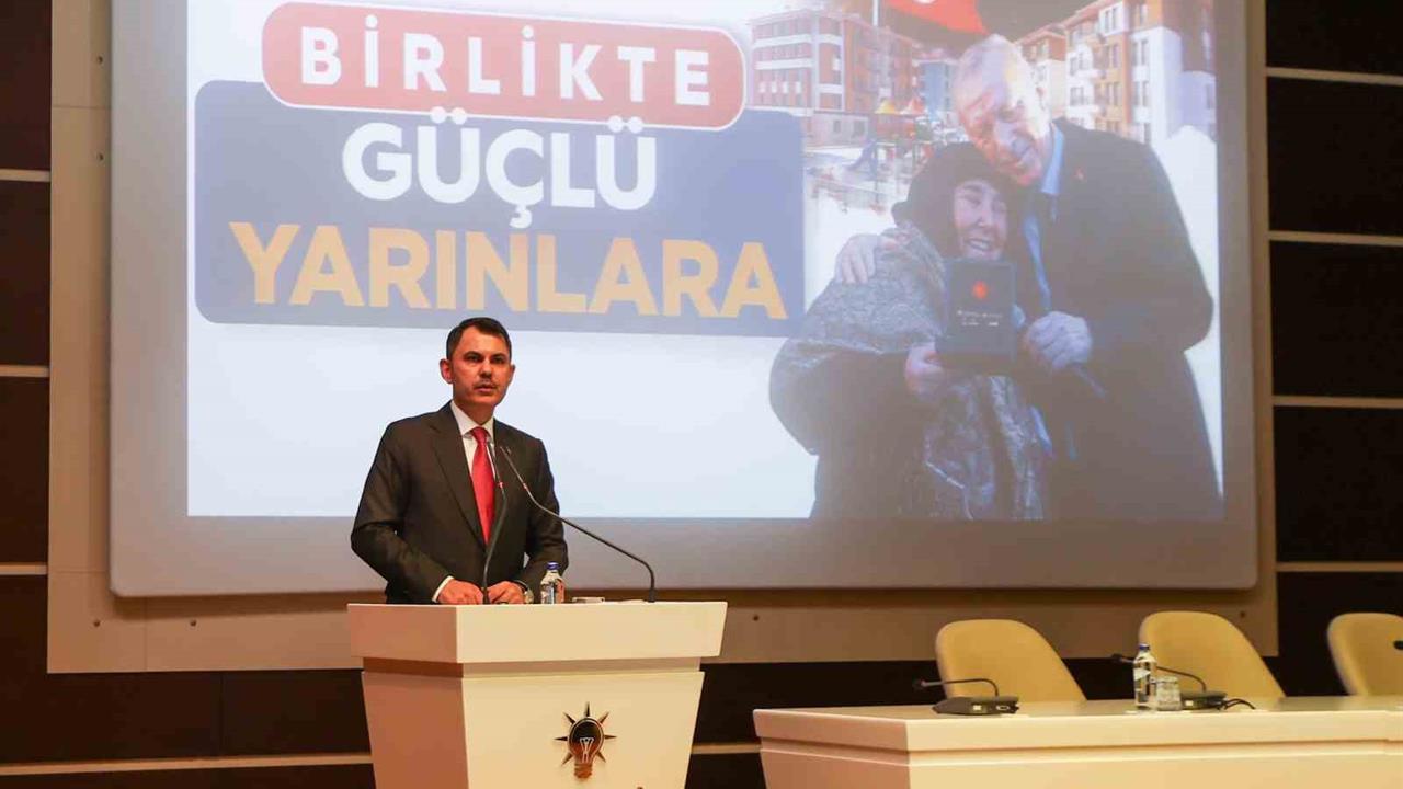 Bakan Kurum, Ankara'da Ekonomi İşleri Başkanları İstişare Toplantısı'na Katıldı