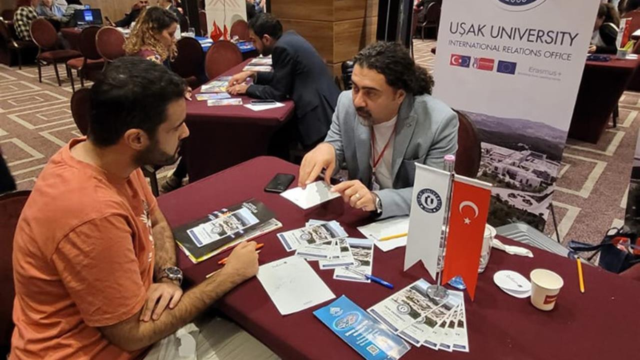 Uşak Üniversitesi Tunus’ta Uluslararası Öğrencilere Fırsatlar Sunduklarını Anlattı