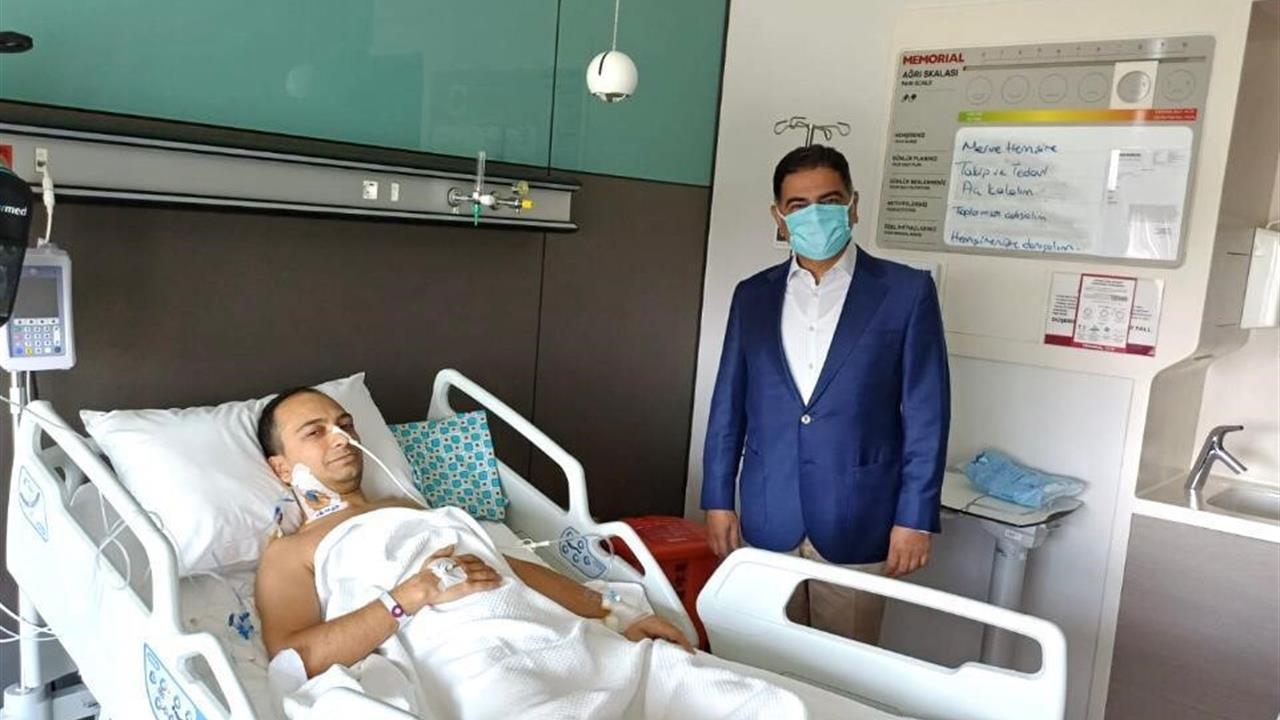 Erzurum'da Baba-Oğul Karaciğer Nakli Gerçekleşti