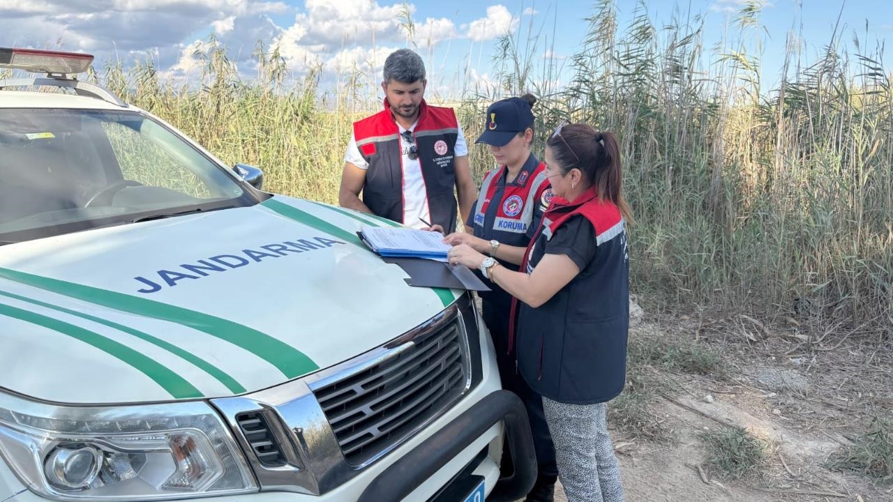 Mersin'de Kaçak Avcılar Jandarmadan Kaçamadı