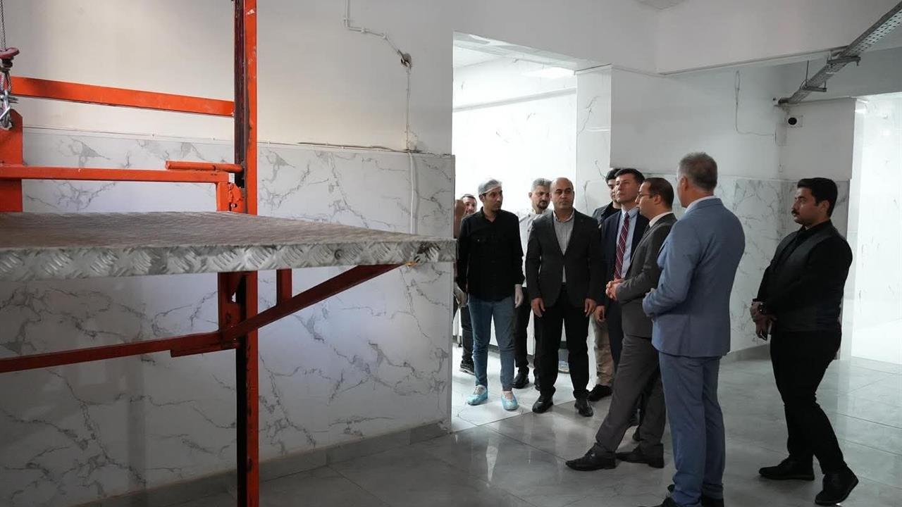 Cizre'de Kaymakam Baycar Tadilat Çalışmalarını İnceledi