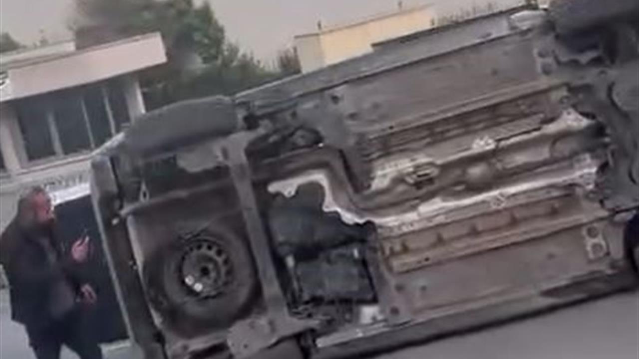 Esenyurt'ta Trafik Tartışması Kazaya Dönüştü: Takla Attı