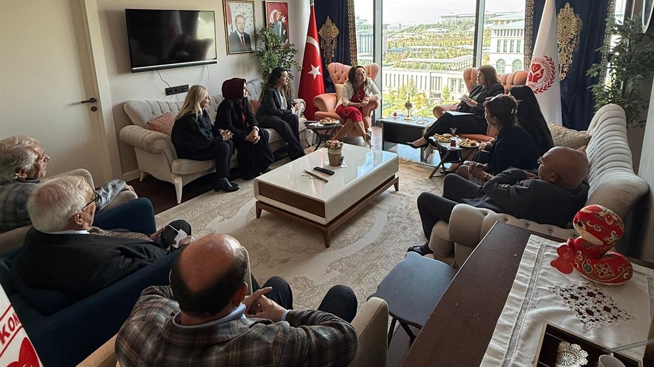 Nikaragua Büyükelçisi Silva'dan SATKOF'a Ziyaret