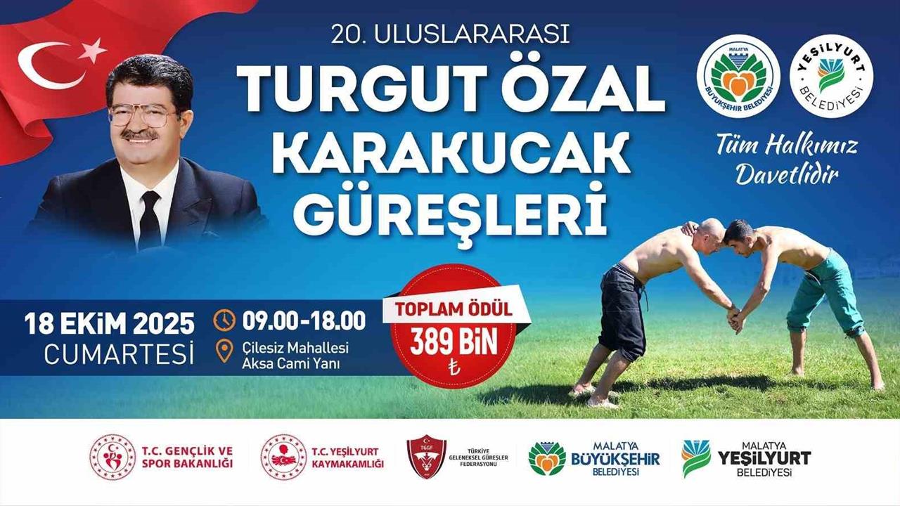 Malatya'da Pehlivanlar Güreş Şöleninde Buluşacak