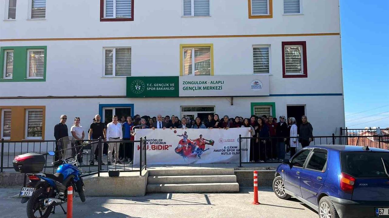 Zonguldak'ta Amatör Spor Haftası Coşkusu Yaşandı