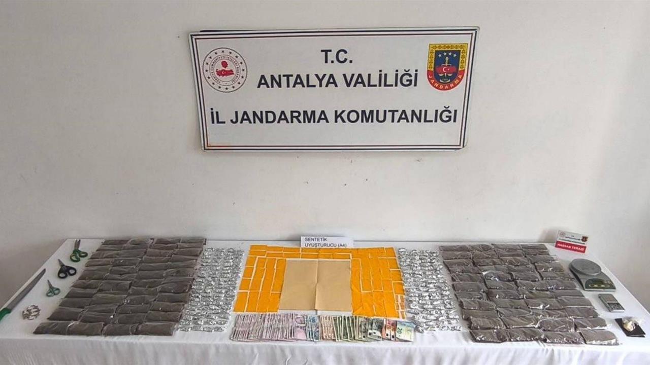 Alanya'da Uyuşturucu Operasyonu: 2 Tutuklama