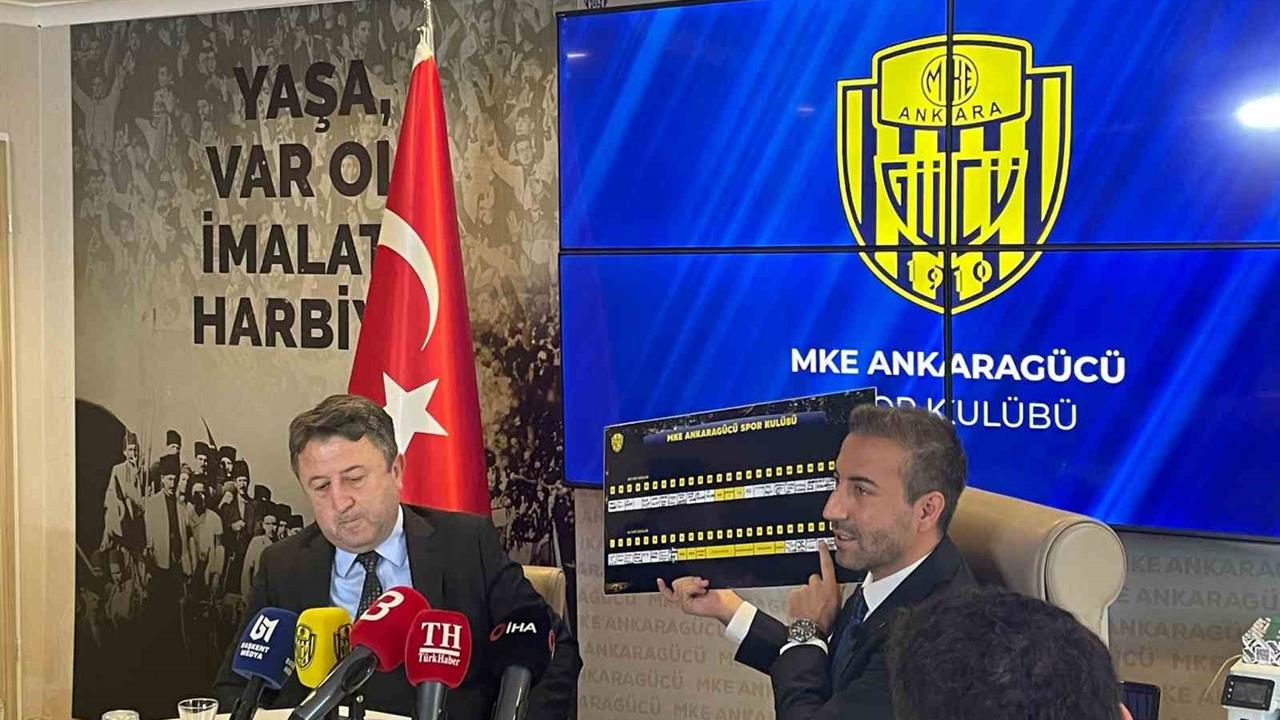 Ankara'da Ankaragücü'ne Destek Çağrısı: Gazi Ercüment Tekin Açıklamalarda Bulundu