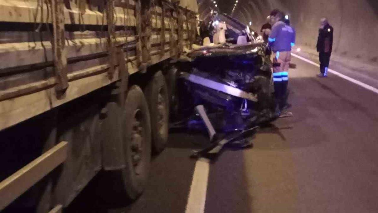Kahramanmaraş'ta Tünelde Trafik Kazası: 1 Ölü, 4 Yaralı