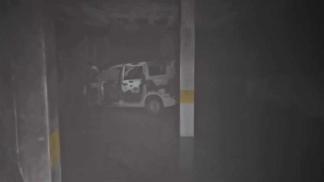 Tekirdağ’da Otopark Yangını: Bina Tahliye Edildi