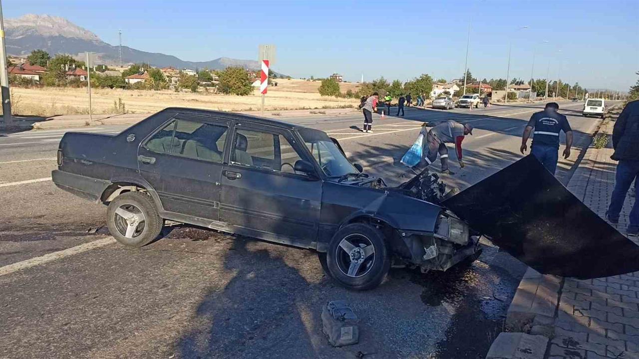 Seydişehir'de Trafik Kazası: 1 Yaralı