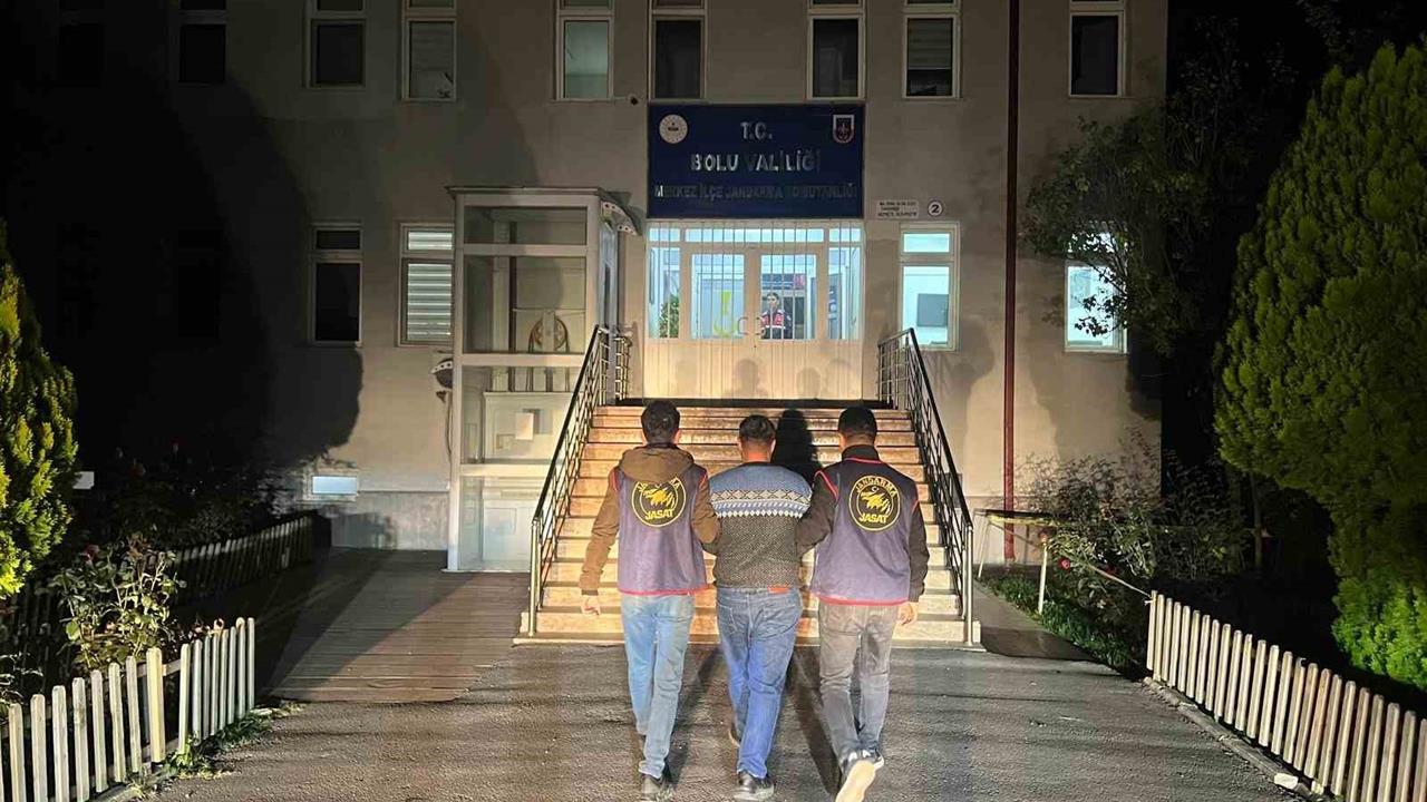 Bolu'da Hapis Cezası Olan Şahıs Yakalandı