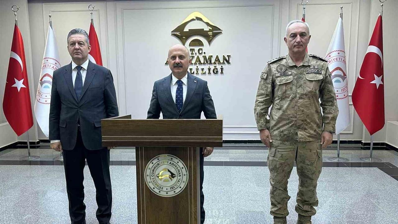 Adıyaman'da Asayiş Değerlendirme Toplantısı Yapıldı
