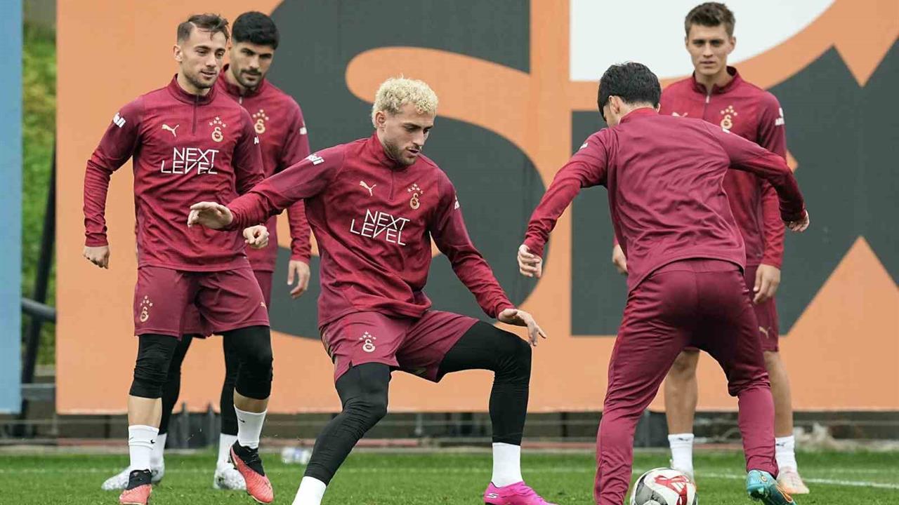 Galatasaray, Başakşehir Maçı İçin Antrenman Yapıyor