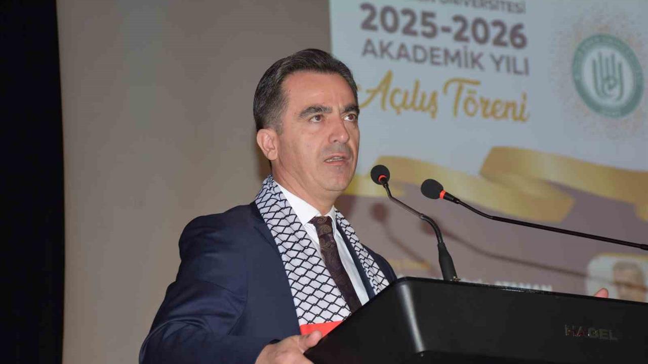 Bitlis'te Üniversitede İlk Ders Gazze Üzerine Yapıldı