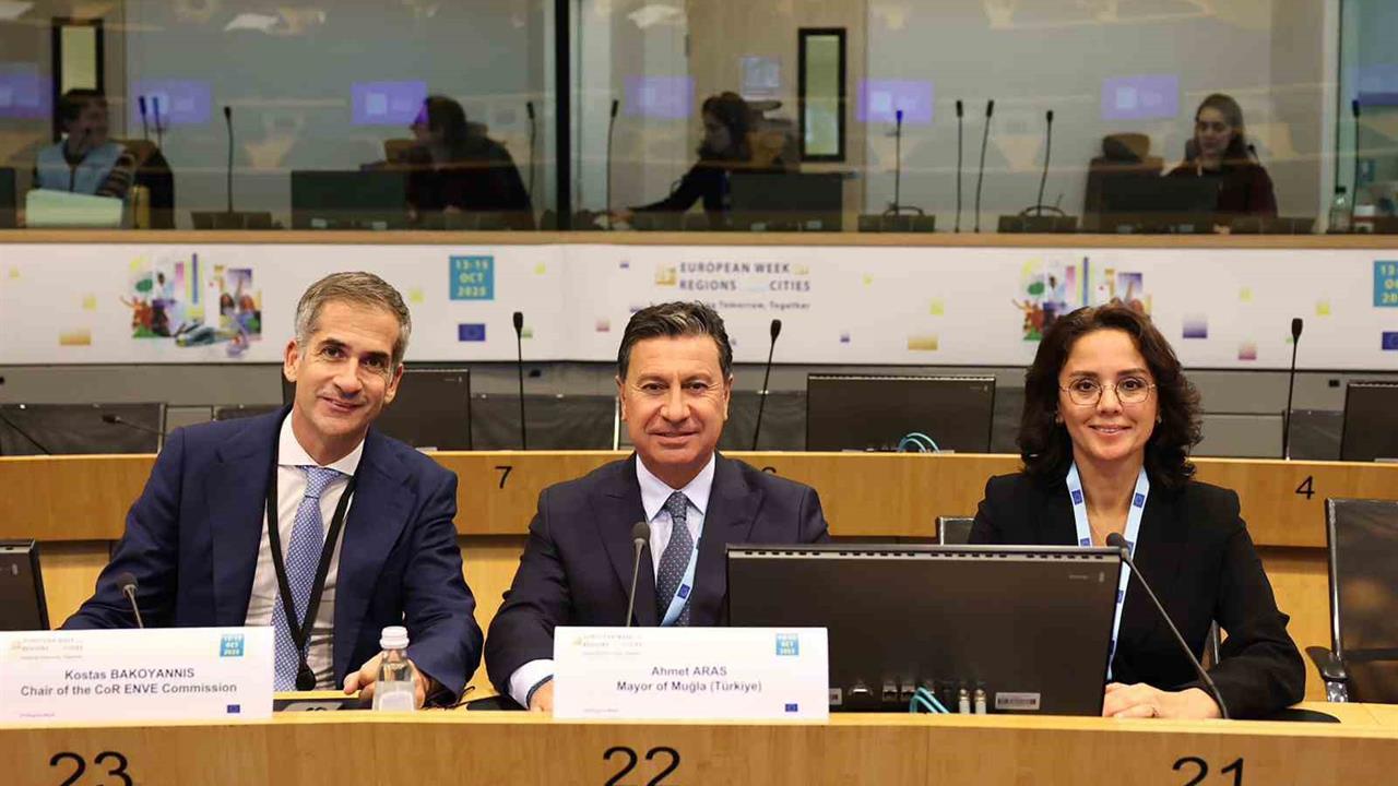 Muğla'da Başkan Aras Brüksel'de Sürdürülebilirlik Temasları Yürüttü