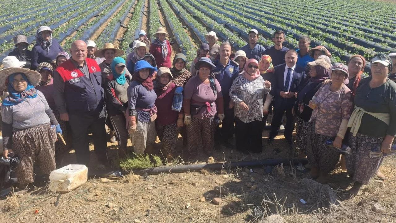 Kaymakam Duru’dan Kadın Çiftçilere Anlamlı Ziyaret