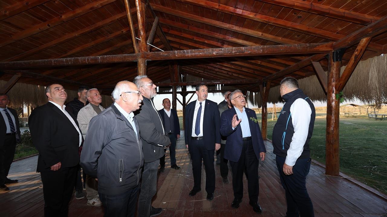 Kayseri'de Sultan Sazlığı'na Yatırım Yapılıyor