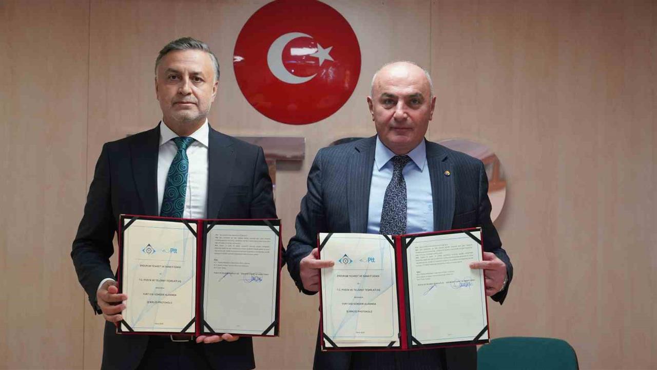 ETSO, PTT ile Yurt Dışı Gönderim Protokolü İmzaladı