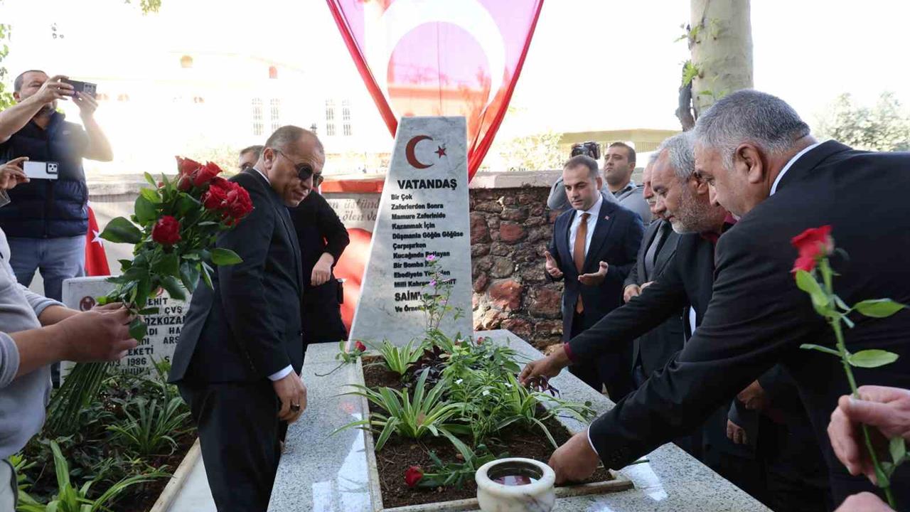 Adana'da Şehit Kaymakam Saim Bey Anıldı