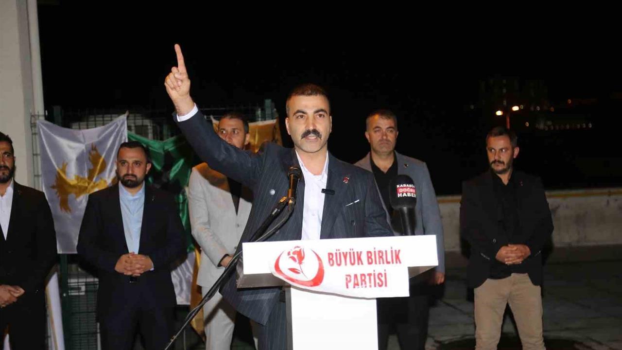 BBP Karabük İl Başkanı Kesgin: Zulme Karşı Sessiz Kalmak Suçtur