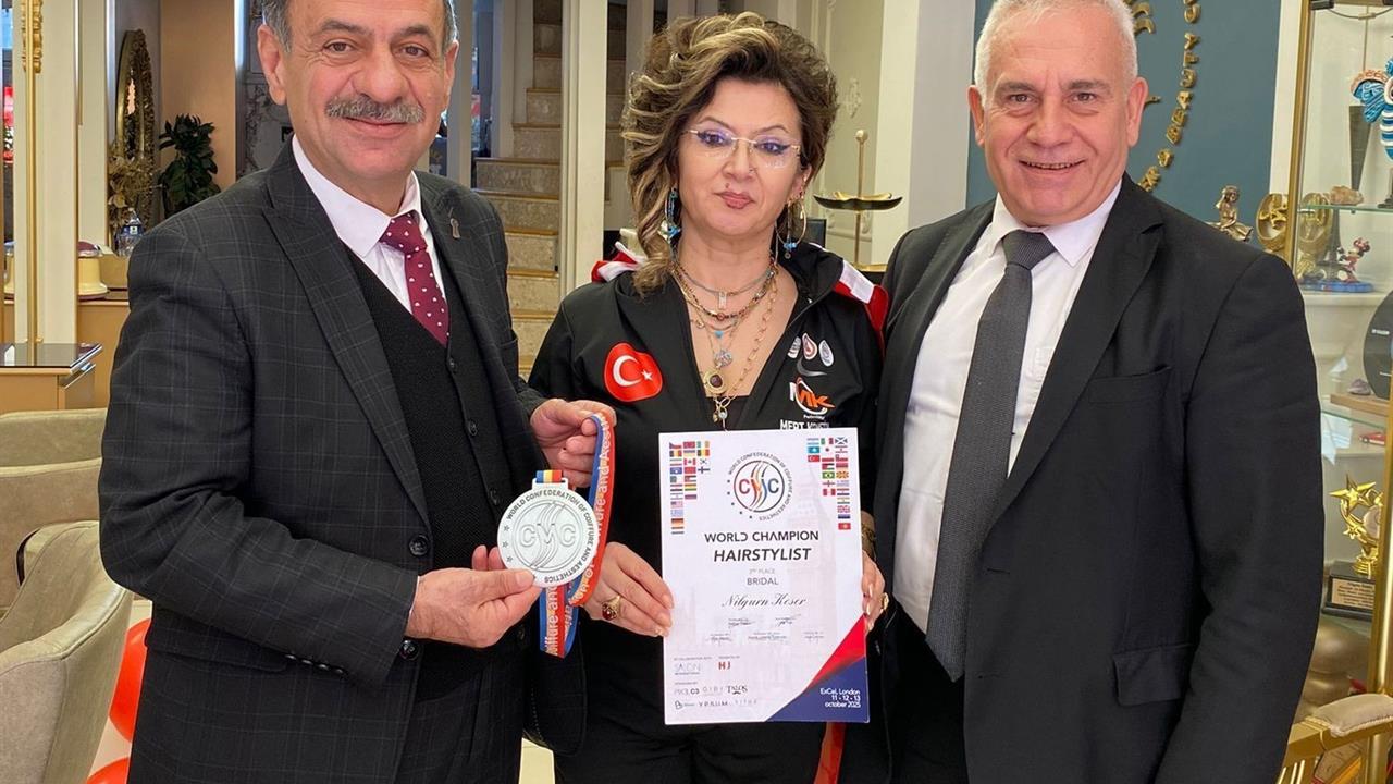 Denizli'den Dünya 2.'si Kuaför: Nilgün Keser