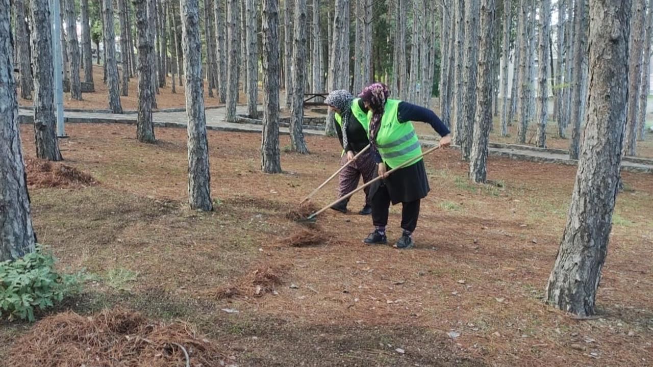 Kütahya'nın Gediz İlçesi'nde Park Yenileme Çalışmaları Başladı