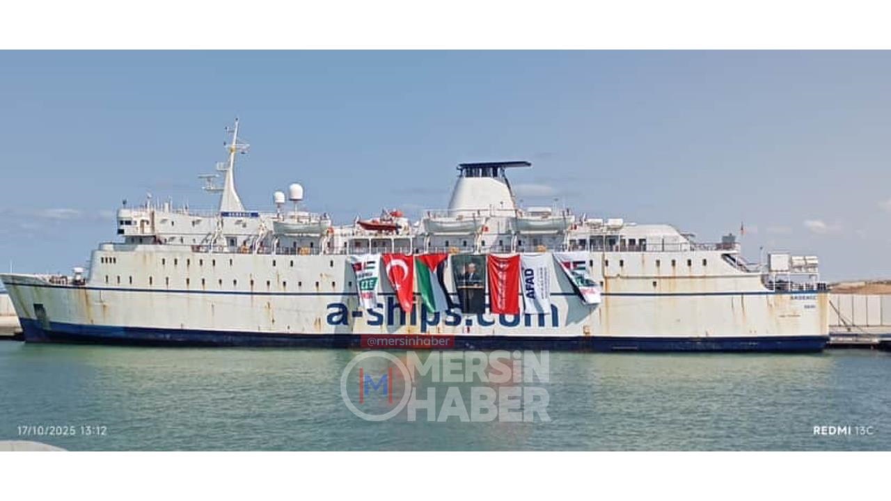 El - Ariş Limanı’nda Yardım Sevinci: Türkiye’nin 17. Gemisi Yükünü Boşaltıyor