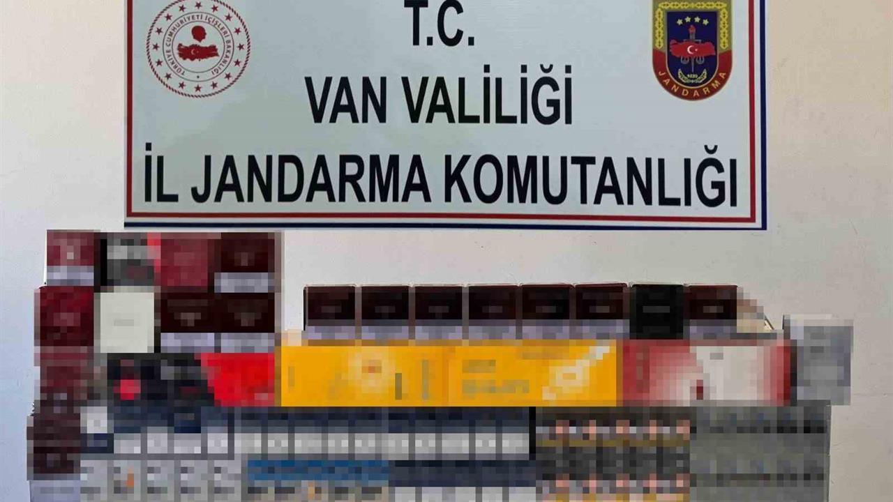 Van’da Kaçak Sigara Operasyonu: 1.856 Paket Ele Geçirildi