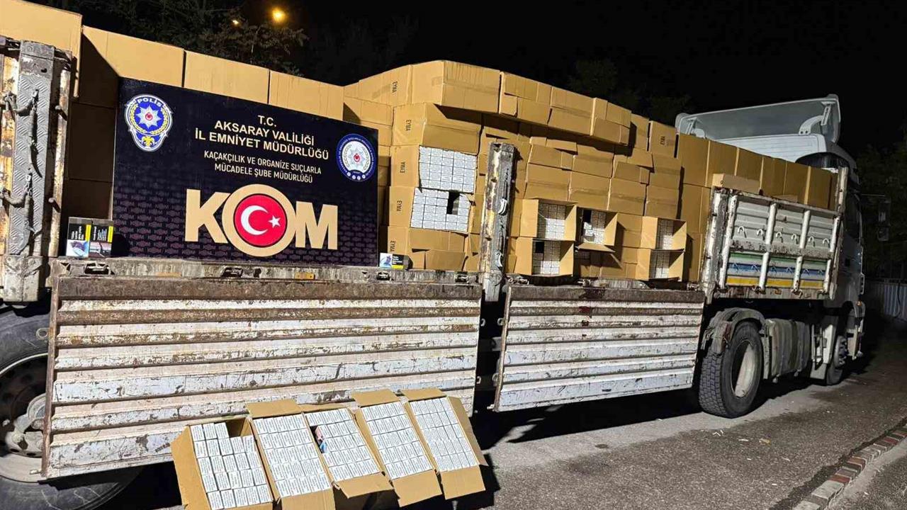 Aksaray'da 26 Milyonluk Kaçakçılık Operasyonu Gerçekleşti