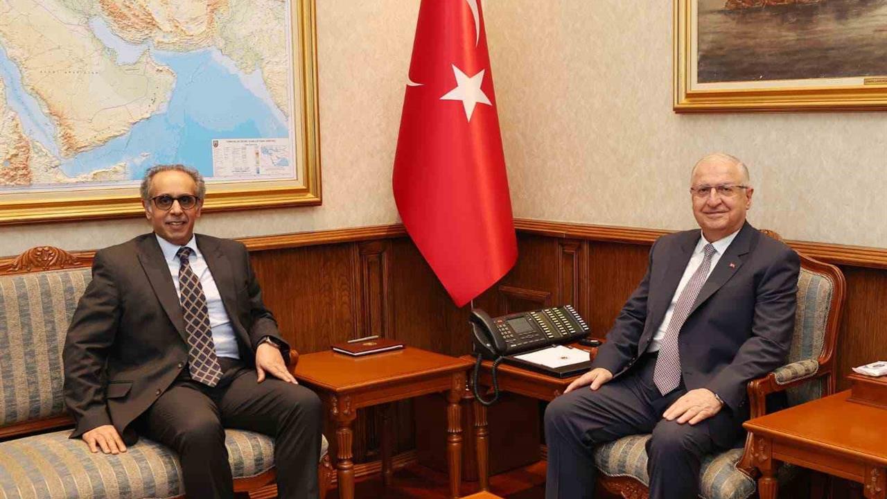 Bakan Güler, Kuveyt Büyükelçisi al Adwani'yi Kabul Etti