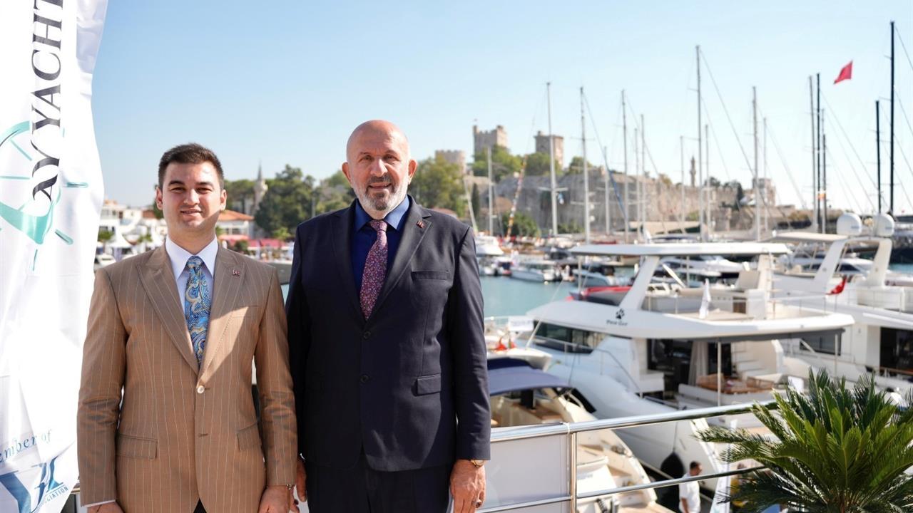 Bodrum'da Muhtarlar Konfederasyonu Başkanı Ziyareti