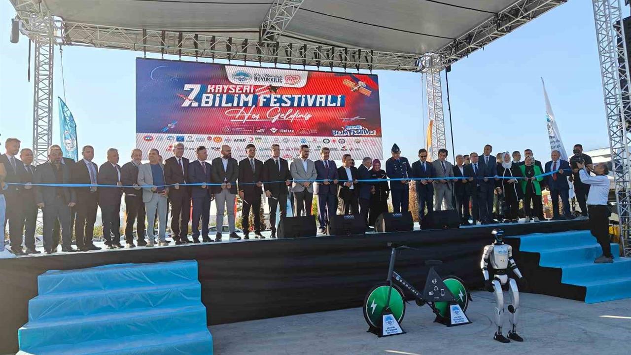7. Kayseri Bilim Festivali Başladı