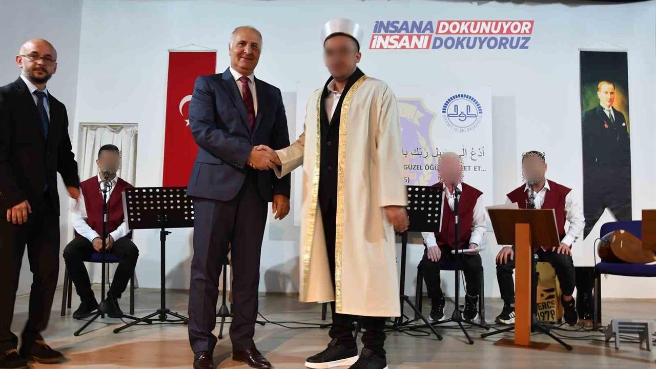 Antalya'da Hükümlü Hafızlık Başarı Elde Etti