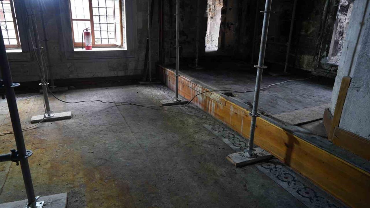 Beyoğlu'nda Molla Çelebi Camii'nde Restorasyon Başladı