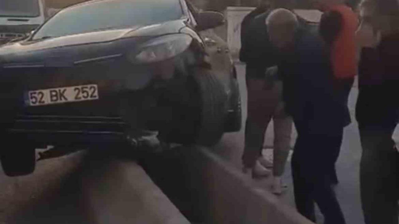 Iğdır'da Refüj Tepkisi: Kazaya Neden Oldu