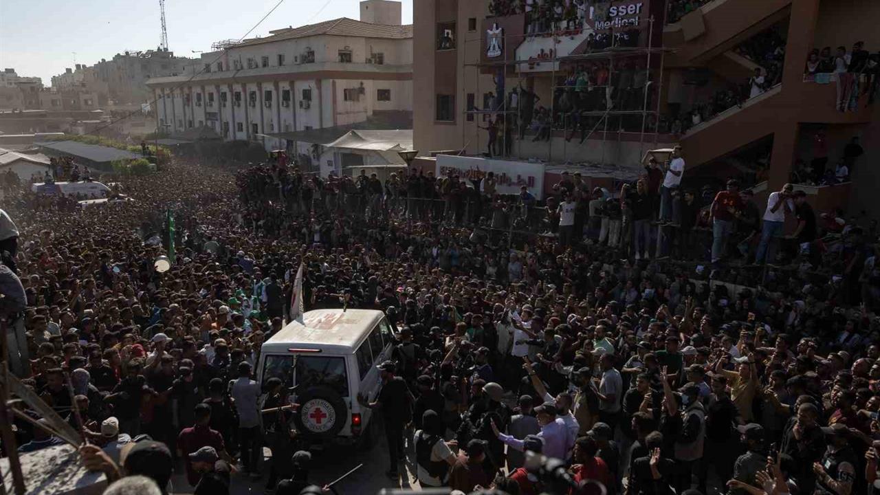 Gazze'de 15 Sivilin Cenazesi Teslim Alındı
