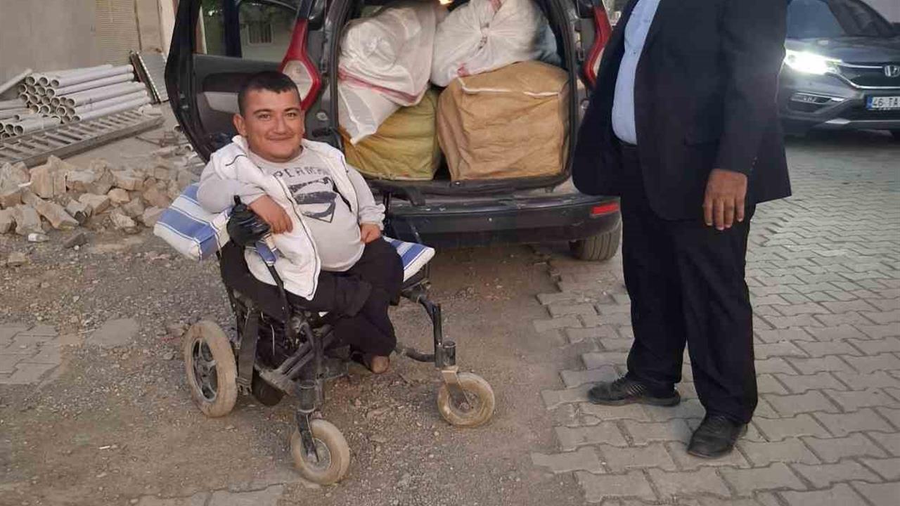 Kahramanmaraş'ta Cam Kemik Hastasından Örnek Davranış