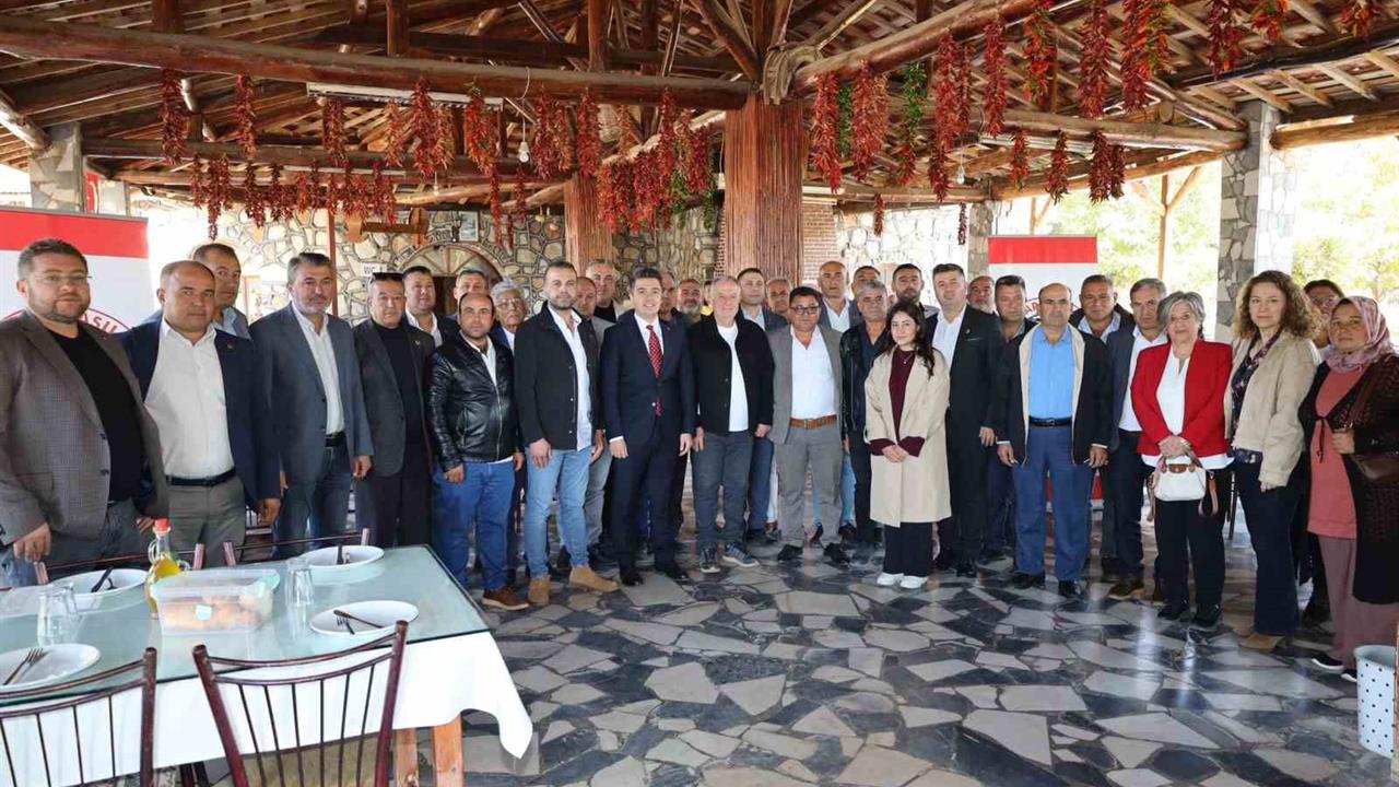 Kaymakam Gündoğdu Muhtarlarla Kahvaltıda Buluştu