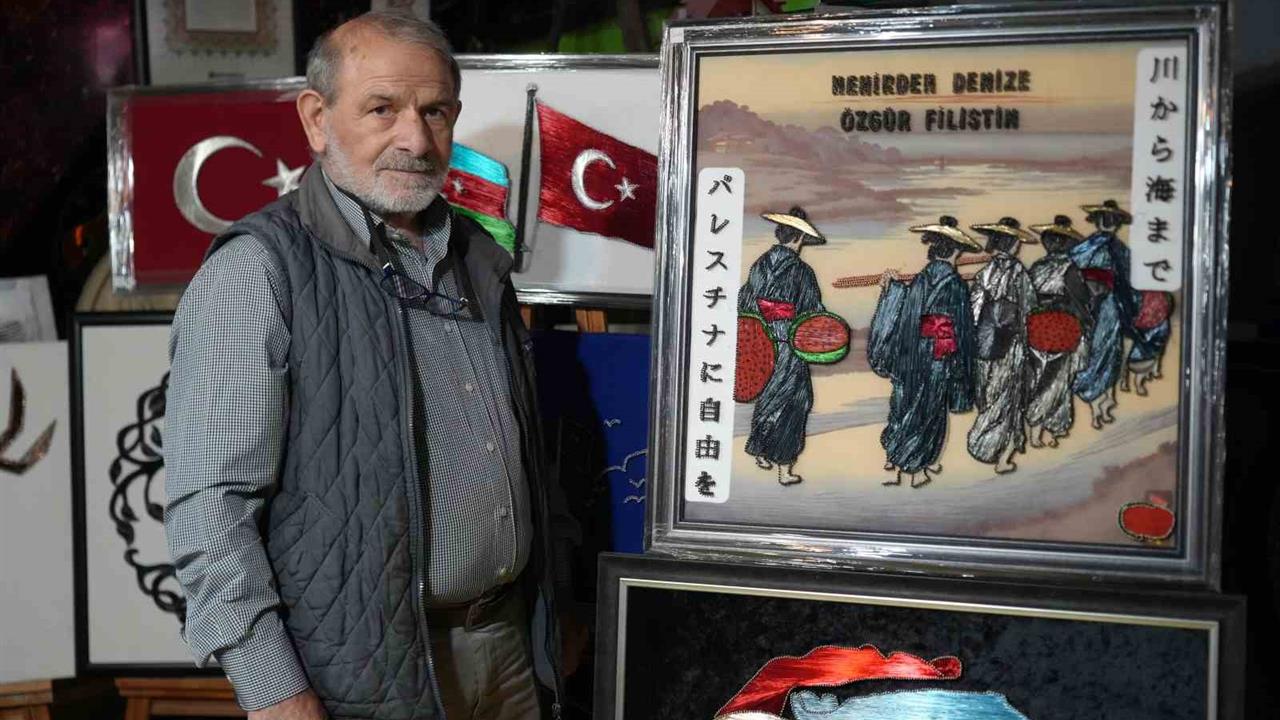 Kocaeli'de Sanatın Ustası: 71 Yaşındaki Tekoğul'un Hikayesi